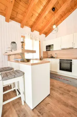 Küche/Küchenzeile in der Unterkunft Chalet Bülbül