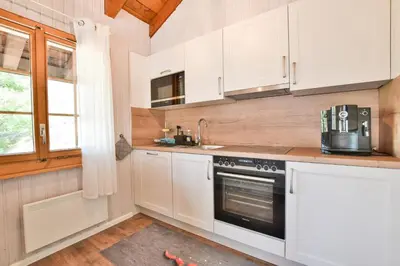 Küche/Küchenzeile in der Unterkunft Chalet Bülbül