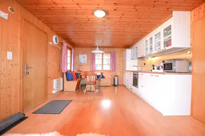 Küche/Küchenzeile in der Unterkunft Chalet Castellani Apartment