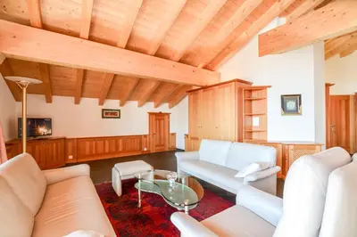 Ein Sitzbereich in der Unterkunft Casa Arturo Penthouse