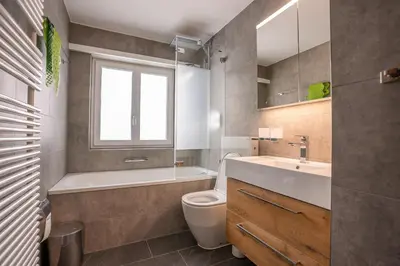 Ein Badezimmer in der Unterkunft Hollandia 15