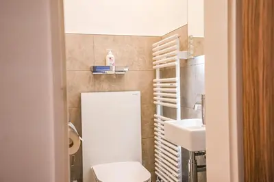 Ein Badezimmer in der Unterkunft Hollandia 15