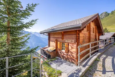 Naturlandschaft in der Nähe des Chalets