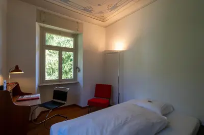 Ein Bett oder Betten in einem Zimmer der Unterkunft Villa Pineta