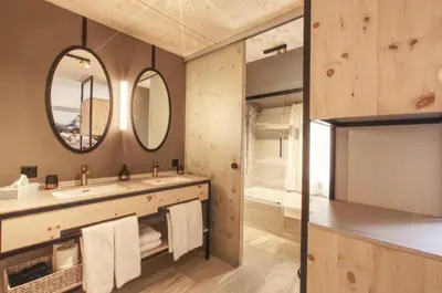 Ein Badezimmer in der Unterkunft Hotel Derby