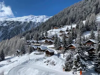 Chalet Sonnenröschen im Winter