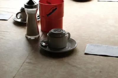 Kaffee-/Teezubehör in der Unterkunft Hotel Tourist