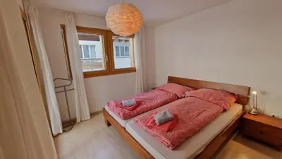 Ein Bett oder Betten in einem Zimmer der Unterkunft Serac 1. Stock