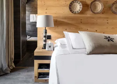Ein Bett oder Betten in einem Zimmer der Unterkunft Unique Hotel Post