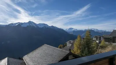 Naturlandschaft in der Nähe des Chalets