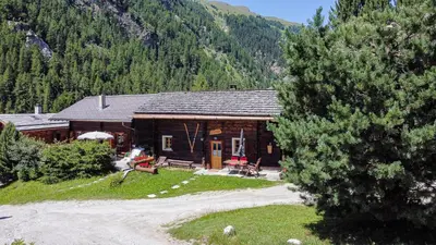Naturlandschaft in der Nähe des Chalets