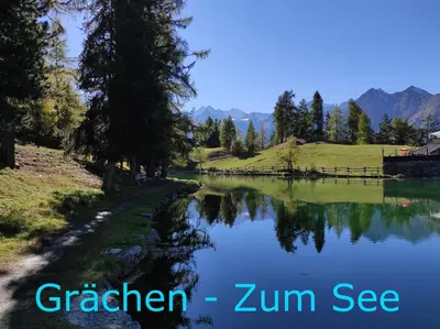 Naturlandschaft in der Nähe der Ferienwohnung