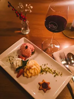 Essen im Hotel oder in der Nähe