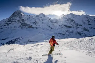 Hotel Jungfraublick im Winter