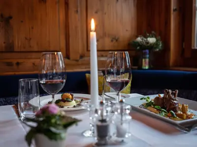Essen im Hotel oder in der Nähe