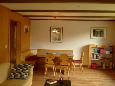 Ein Sitzbereich in der Unterkunft Apartment Lucie by Interhome