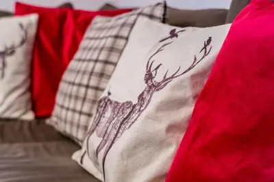 Ein Bett oder Betten in einem Zimmer der Unterkunft Apartment Rybibach Retreat - GRIWA RENT AG