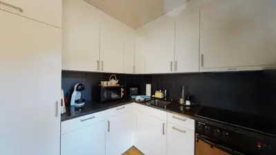 Küche/Küchenzeile in der Unterkunft Aletsch Arena - modern and bright 2 bedroom apartment