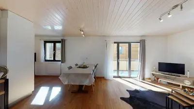 TV/Unterhaltungsangebot in der Unterkunft Aletsch Arena - modern and bright 2 bedroom apartment