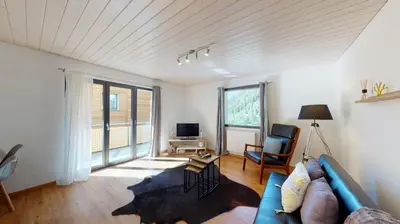 TV/Unterhaltungsangebot in der Unterkunft Aletsch Arena - modern and bright 2 bedroom apartment