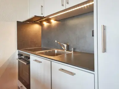 Küche/Küchenzeile in der Unterkunft Apartment Flache 401 by Interhome