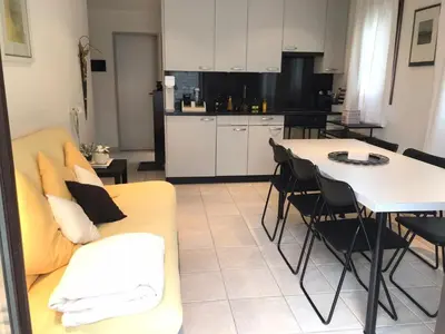 Küche/Küchenzeile in der Unterkunft Appartamento da 2 locali a Bosco Gurin
