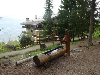 Naturlandschaft in der Nähe der Ferienwohnung