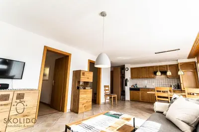 TV/Unterhaltungsangebot in der Unterkunft Haus Lotus, Riederalp Moosfluhbahn