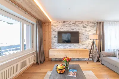 TV/Unterhaltungsangebot in der Unterkunft Haus Mirador by Zermatt Premium Apartments