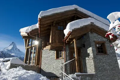 Chalet Matterland im Winter