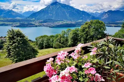 Naturlandschaft in der Nähe des Ferienhauses