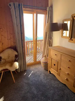 Naturlandschaft in der Nähe des Chalets