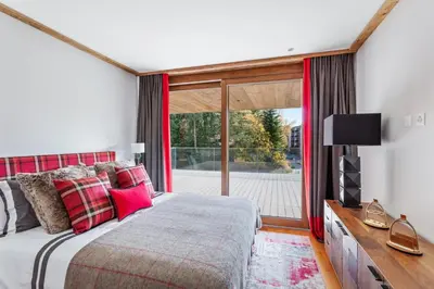 Ein Bett oder Betten in einem Zimmer der Unterkunft Sport Club Residences & Spa