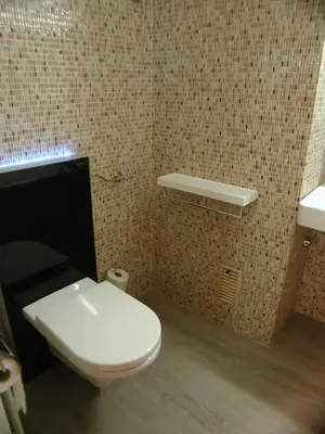 Ein Badezimmer in der Unterkunft Brunegghorn 4