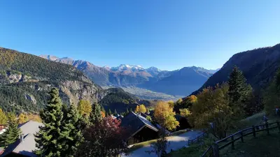 Naturlandschaft in der Nähe des Chalets