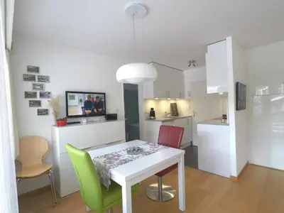 TV/Unterhaltungsangebot in der Unterkunft Haus Belmont