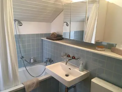 Ein Badezimmer in der Unterkunft B3 Apartment
