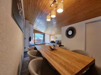 Ein Sitzbereich in der Unterkunft L'Oree Penthouse