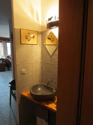 Ein Badezimmer in der Unterkunft Le CHEMO