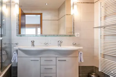 Ein Badezimmer in der Unterkunft Apartment Montana