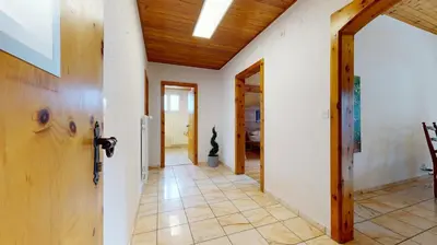 Grundriss der Unterkunft 5min. from the ski slopes Crans-Montana, 2 bedrooms, covered parking