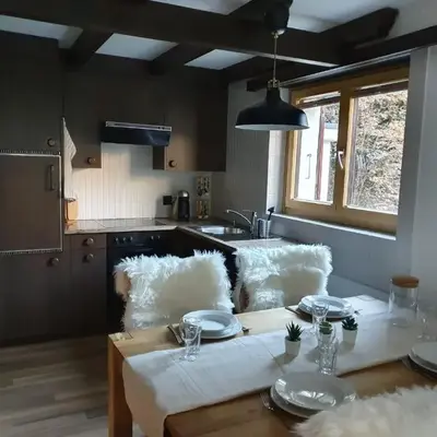 Bright renovated studio - 1 min from the slopes!