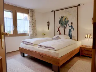 Ein Bett oder Betten in einem Zimmer der Unterkunft Apartment Laerchehus West by Interhome