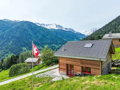 Naturlandschaft in der Nähe des Chalets
