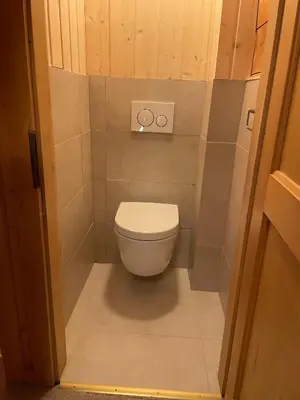 Ein Badezimmer in der Unterkunft Chalet Singlinaz