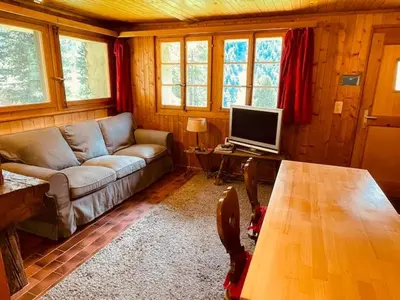 TV/Unterhaltungsangebot in der Unterkunft Chalet Singlinaz