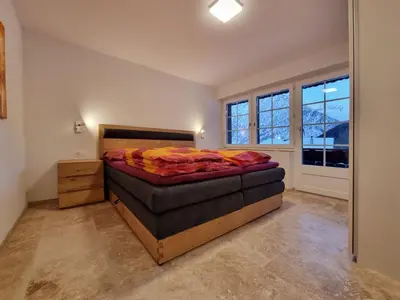 Ein Bett oder Betten in einem Zimmer der Unterkunft Zum Lerch Penthouse
