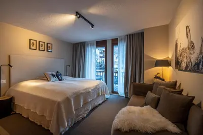 Ein Bett oder Betten in einem Zimmer der Unterkunft Apartment Nabucco