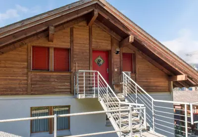 Ein Balkon oder eine Terrasse in der Unterkunft Chalet Rose Penthouse Residence