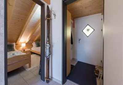 Ein Bett oder Betten in einem Zimmer der Unterkunft Chalet Rose Penthouse Residence